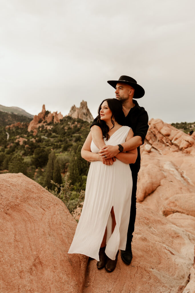 Garden of the God Elopement Ronnie and Gina - elope in colorado springs