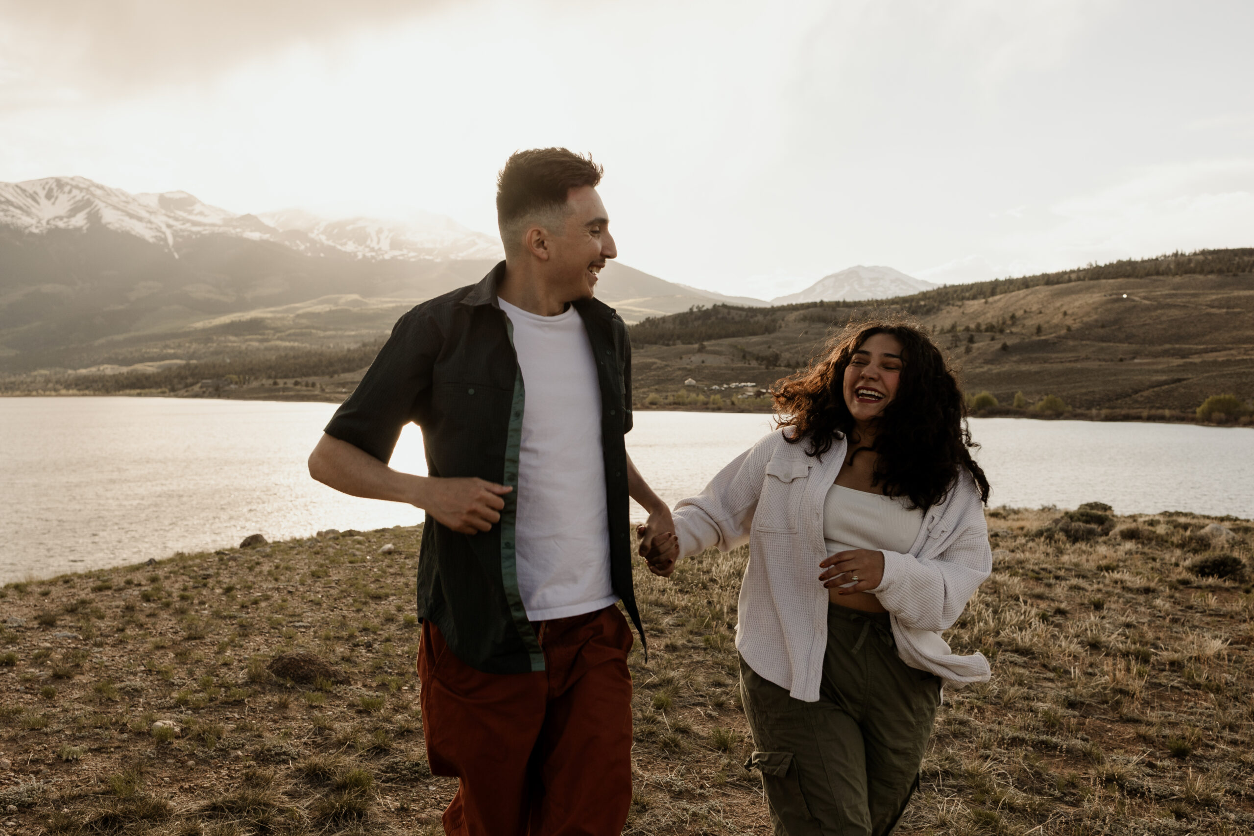 A Dreamy Lakeside Elopement Leadville Colorado Elopement